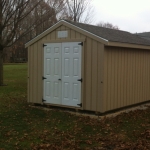 10x14 Gable with 6' sidewalls